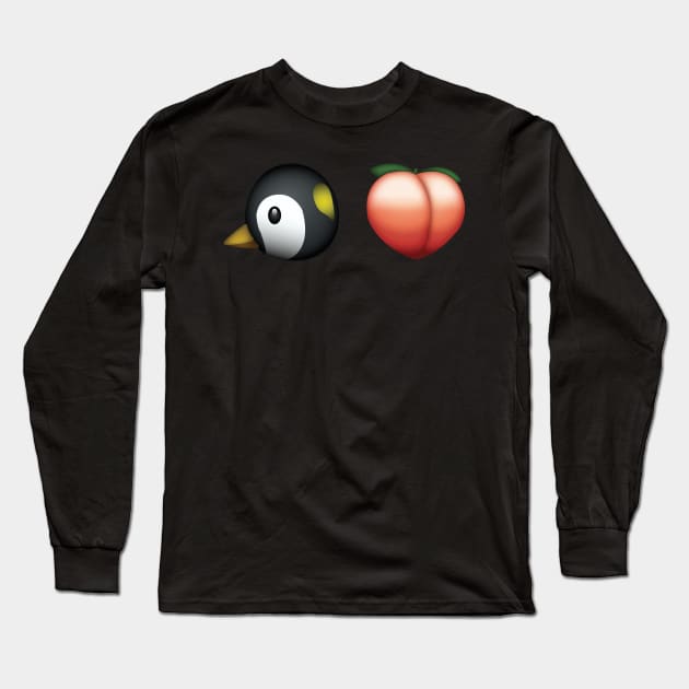 Dominic Thiem Emoji impression :) Long Sleeve T-Shirt by dotbyedot